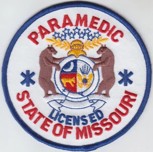 State of Missouri Licensed PARAMEDIC shoulder uniform patch - Picture 1 of 1