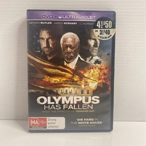 Olympus Has Fallen (DVD, 2013) PAL Region 4 (Gerard Butler, Morgan Freeman) - Picture 1 of 6