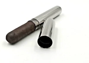Cigars Case Metal Cigarette Case Cigar Case Tube for Cigar Affiancados - Picture 1 of 3