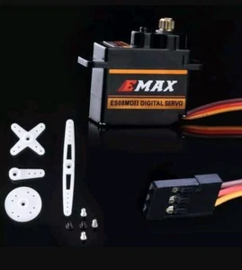 EMAX ES08MD II metal gear digital micro servo for align trex 450/250 and more - Picture 1 of 3