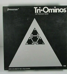 Vintage "Tri-Ominos" The Triangle Game By Pressman 1968 - Picture 1 of 3