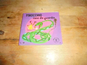 CHIARUTTINI/BODINI "PINOCCHIO CANE DA GUARDIA" MINI LIBRO 1966 MONDADORI N. 49 - Imagen 1 de 1