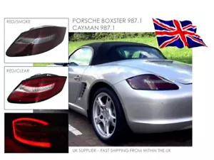 PORSCHE BOXSTER & CAYMAN 987 GEN 1 LED REAR TAIL LIGHTS - SEQUENTIAL - UK - RHD - Picture 1 of 9