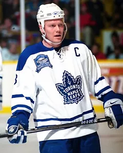 Mats Sundin Mid-Game Action Toronto Maple Leafs 8x10 NHL Hockey Foto - Foto 1 di 1