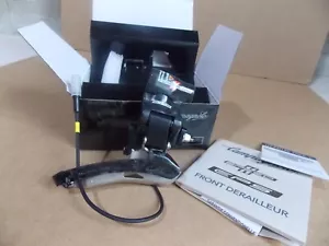 Deragliatore anteriore Campagnolo Super Record EPS fibra di carbonio 11 velocità nuovo con scatola - Foto 1 di 6