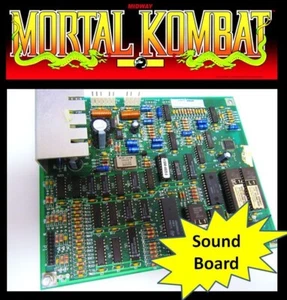 Mortal Kombat I,  PCB,  Sound, Board, Not Working - Picture 1 of 2