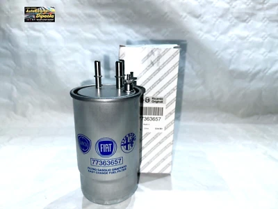 77363657 FILTRO CARBURANTE GASOLIO ORIGINALE ALFA ROMEO GIULIETTA LANCIA DELTA - Immagine 1 di 3