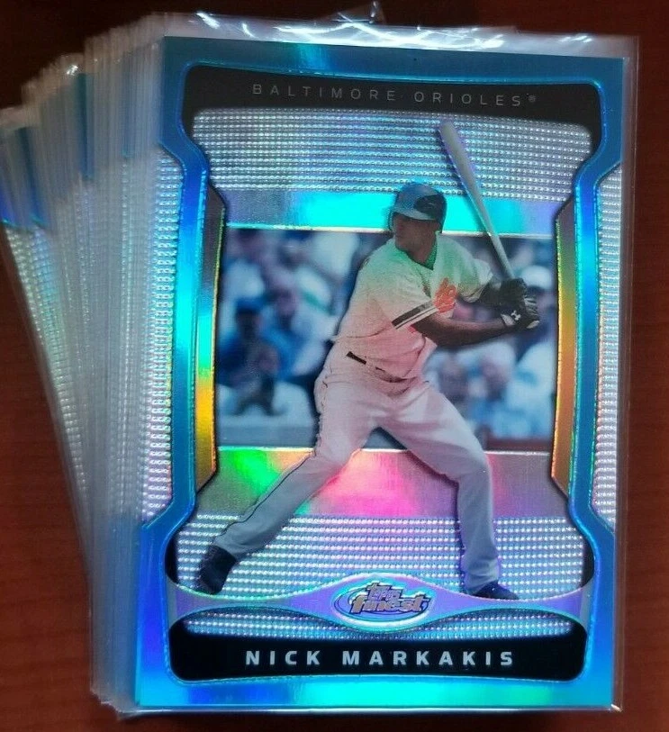 2009 Topps Finest Blue Refractor Baseball Singles #'d /399 - You Pick Any Card - Image 1 of 1