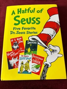 DR SEUSS: A HATFUL OF SEUSS : Five Favorite Dr. Seuss Stories  (1996 Hardcover) - Picture 1 of 12