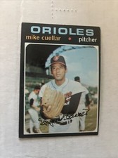 1971 Mike Cuellar Baltimore Orioles Topps Baseball Card #170