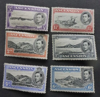 ACSENSION  S.G.#38/#41/#42c/#43a $ 26 LBS. MINT H CAN.SHIP $1.99 COMB.SHIP - Image 1 of 2