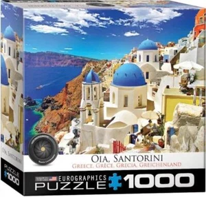 Rompecabezas Eurographics; Oia, Santorini, Grecia; 1000 piezas - Imagen 1 de 2
