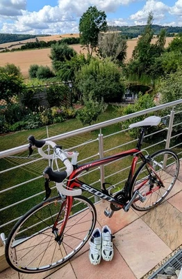 ...mit dem Rennrad durch  den Sommer...SCOTT RENNRAD ADDICT R2, ROT...58XL.. - Bild 1 von 4