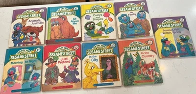 9 Book Lot On My Way With Sesame Street Vol. 4-6, 8, 11-15 Childrens 1989 HC ‘89 - Image 1 of 4