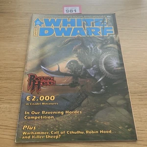 Revista de colección White Dwarf edición 89 Warhammer Games Workshop 1987 - Imagen 1 de 4