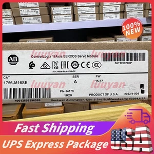 Allen-Bradley 1756-M16SE/A ControlLogix 16 assi nuovo sigillato consegna gratuita - Foto 1 di 6