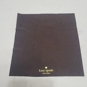 Nuovo Kate Spade Microfibra Panno Pulizia Lenti Occhiali da Sole 6” Marrone - Foto 1 di 5