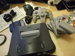 Nintendo 64 consola con mando y 6 juegos probada ok Pal España - Bild 1 von 20