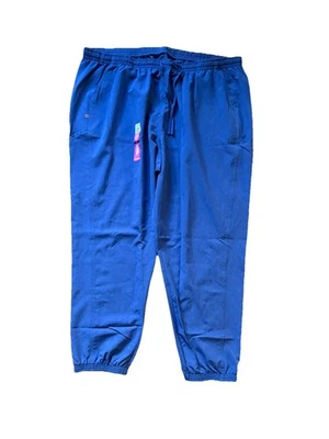 Pantalones Médicos Scrubstar 3XL para Mujer Azul Bolsillos con Cordón Foto 1 de 4