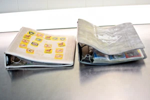 2 carpetas de tarjetas de béisbol vintage años 90 - Imagen 1 de 11