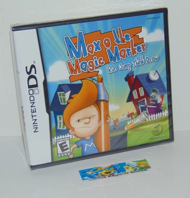 Max and the Magic Marker Nintendo DS USA Import New and Factory Sealed - Image 1 of 4