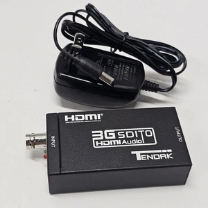 Tendak HDMI Over Coaxial BNC RG6 Converter 3G SDI to HDMI Box Adapter A23a - Picture 1 of 3