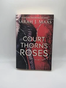 A Court of Thorns and Roses Sarah J Maas 2016 Original Cover Paperback  - Picture 1 of 10