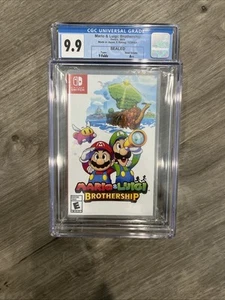 Mario & Luigi: Brothership - Nintendo Switch - New Graded CGC 9.9 A++ 1st PRINT - Picture 1 of 2