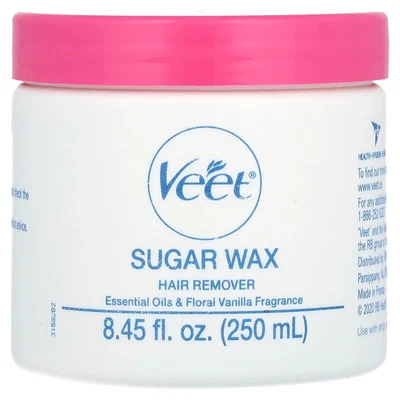 Sugar Wax Hair Remover, Essential Oils & Floral Vanilla, 14 Pieces - Image 1 of 4
