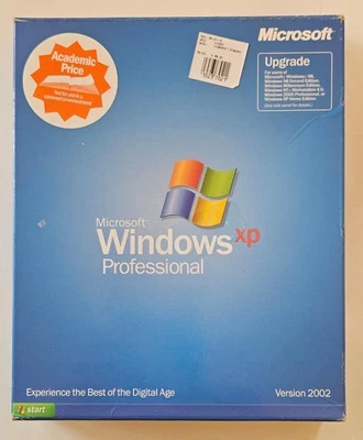 Microsoft Windows XP Professional Upgrade Academic Version Software Pack - Used! - Image 1 of 4
