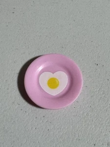 Barbie Doll Kitchen Food Breakfast Egg On Plate Accessory Mattel - Picture 1 of 2