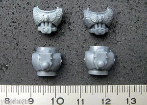 SM14 BUSTE CRANE x2 SPACE MARINE WARHAMMER 40K BITZ - Imagen 1 de 1
