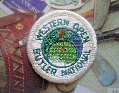 De colección - Parche PGA TOUR - WESTERN OPEN - Butler National Golf Club gc Foto 1 de 4
