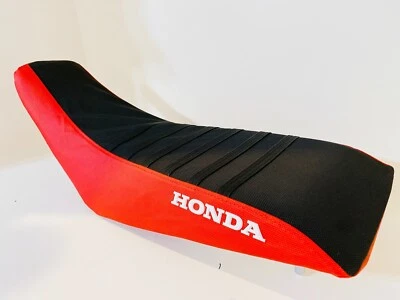 HONDA TRX 400X ULTRA GRIP SEAT COVER 1999  2014 RED SIDES BLACK TOP RED HONDA - Image 1 of 4