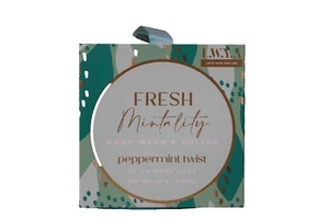 LWYA Fresh Mintality Pfefferminz Twist Duschgel & Politur 3 Oz. SCHNELLER VERSAND - Bild 1 von 2