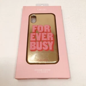 Bando Ban.do 'Forever Busy' Silicone Phone Cover Case For iPhone X - iPhone 10 - Picture 1 of 6