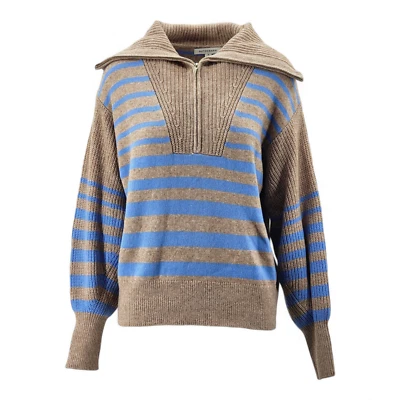 Autograph Collection Women's Blue and Tan Jumper RRP £69.00 - Image 1 of 4