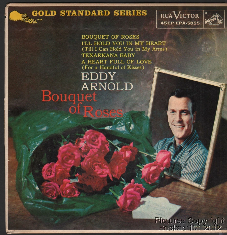1958 Eddy Arnold Bouquet of Roses Gold Standard Series EP - Image 1 of 1