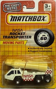 1990 Matchbox NASA Rocket Transporter MB60 - Picture 1 of 1