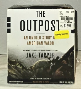 The Outpost: An Untold Story of American Valor; Audiobook CD By Jake Tapper; New - Foto 1 di 10