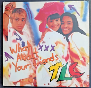 TLC What About Your Friends Vinyl 1992 12" Record Vintage OutKast Daddy Q LaFace - Picture 1 of 5