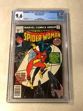 Spider-woman #1 CGC 9.6 NM+ white NEW ORIGIN 1978 1st series WOLFMAN INFANTINO