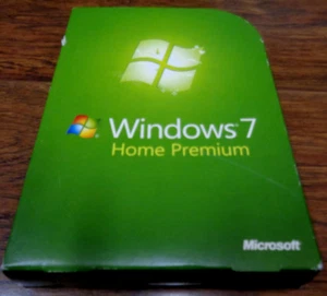 MICROSOFT WINDOWS 7 HOME PREMIUM W/KEY USED VGC - Picture 1 of 2