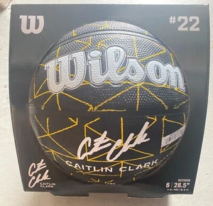 Wilson Caitlin Clark WNBA Repetition Basketball Black Size 6 NEW 🚚✅ - Picture 1 of 1