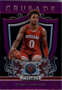 2019-20 Panini Prizm Draft Picks Prizms Purple #99 Romeo Langford CR - NM-MT