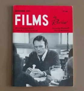 Films In Review Movie Magazine Dec. 1977 Richard Burton Cover - Imagen 1 de 4