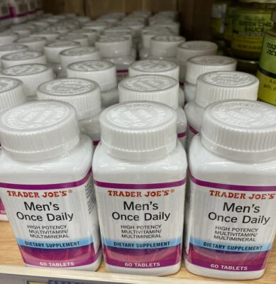 Trader Joe’s Men’s Once Daily High Potency Multivitamin Multimineral - Image 1 of 4