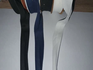 5 m gefalzte Schrägband Baumwolle 20 mm (Einfassband) Farbauswahl NEU  (1,30 €/m - Bild 1 von 5