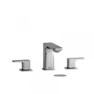 Nuovo House of Rohl Riobel Equinox 8" Rubinetto lavabo set 2 maniglie - cromato EQ08C - Foto 1 di 4