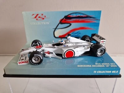 Minichamps 1/43 BAR Honda 002 T. Sato - Test Barcelona 2000 - TSC4 - 518004399 - Immagine 1 di 4